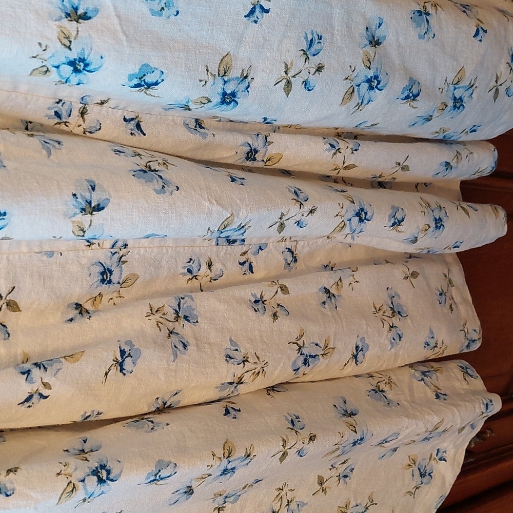 Linen Midi/Maxi Dress 8P, NWT - Picture 4 of 5